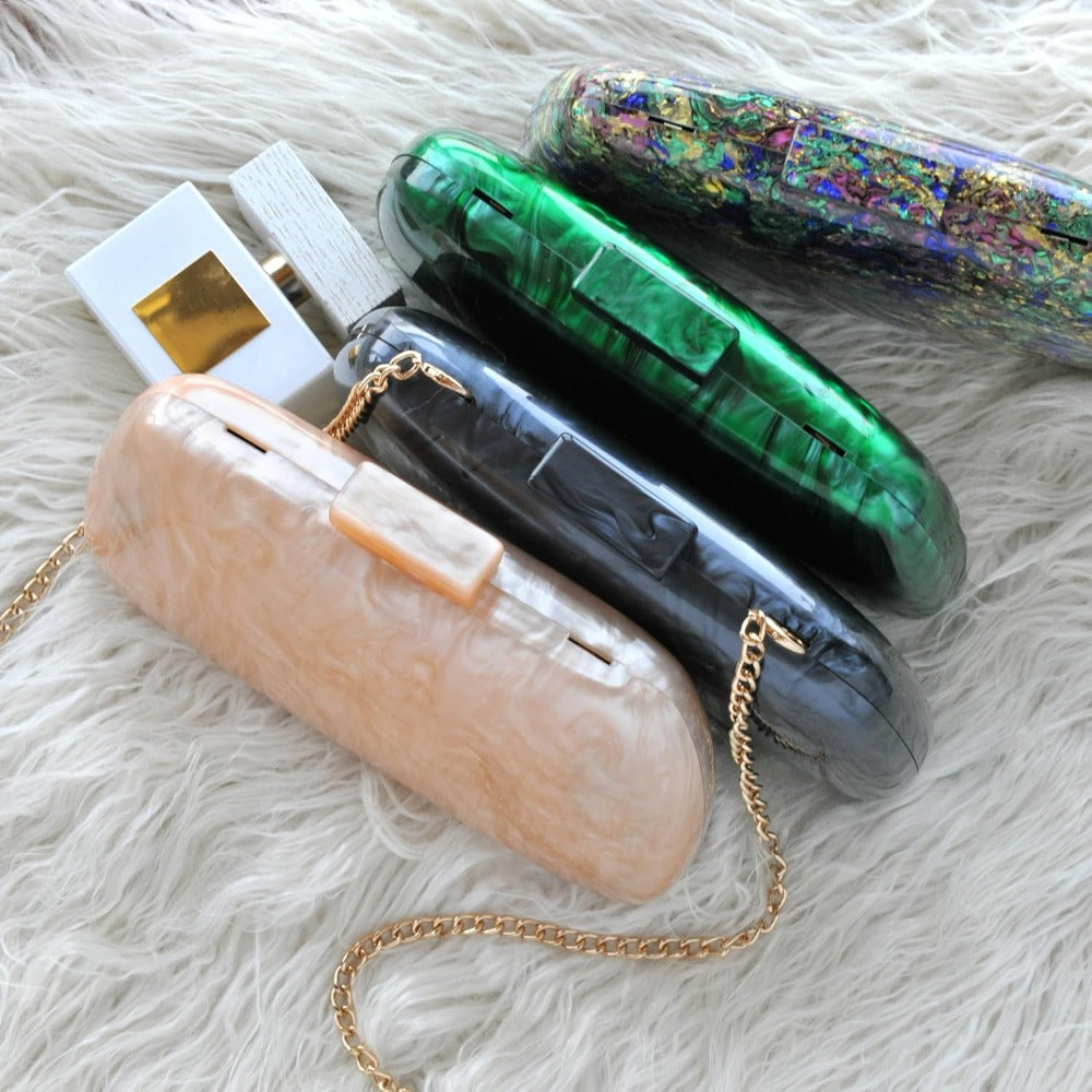 Acrylic Evening Clutch Bag