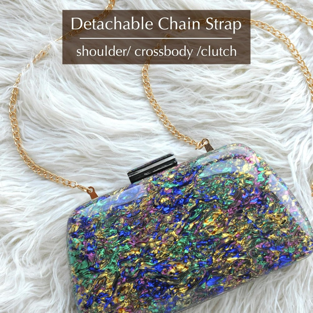 Acrylic Evening Clutch Bag