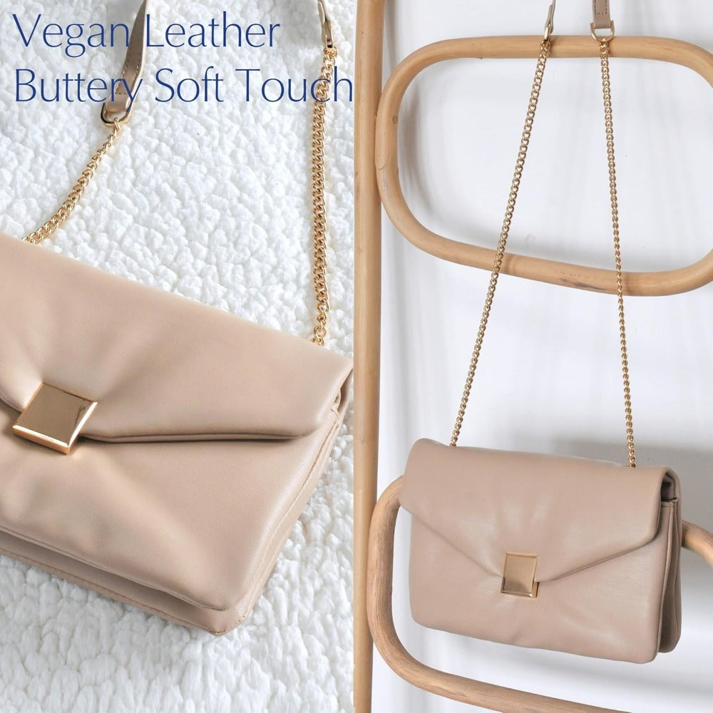 Puffer Envelope Clutch for Women