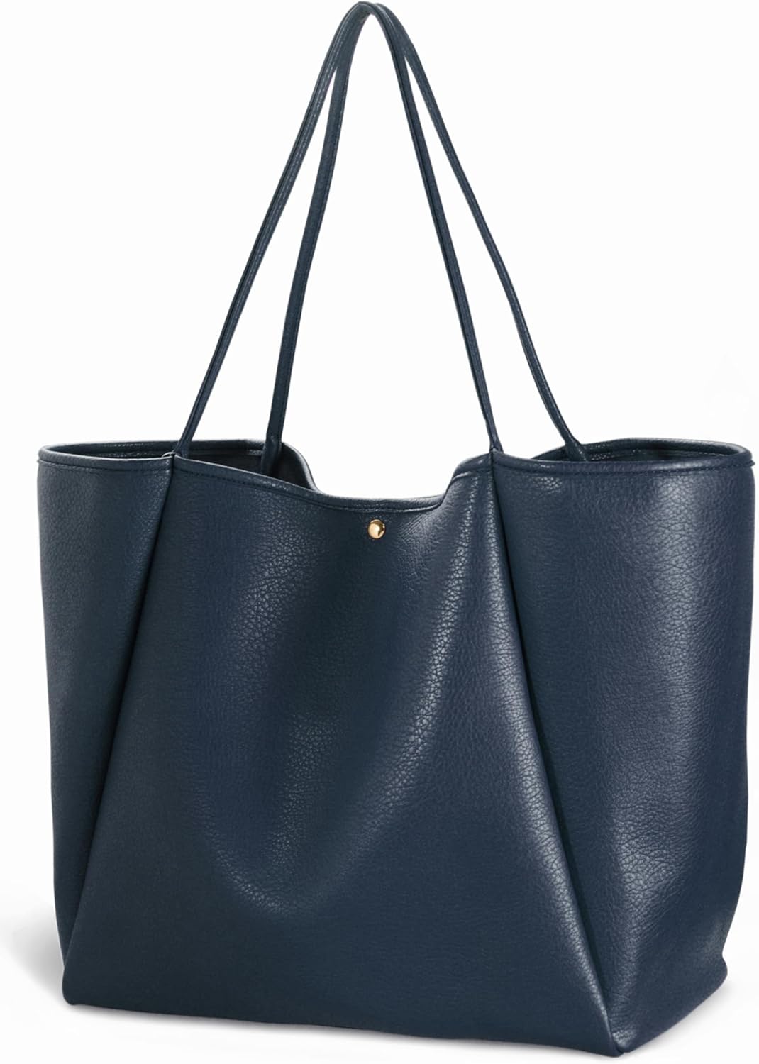Oversized Vegan Leather Tote Women's Travel Bag
