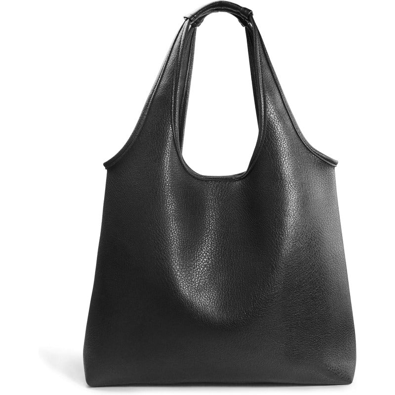 Women's Hobo Bag Soft Vegan Leather Tote