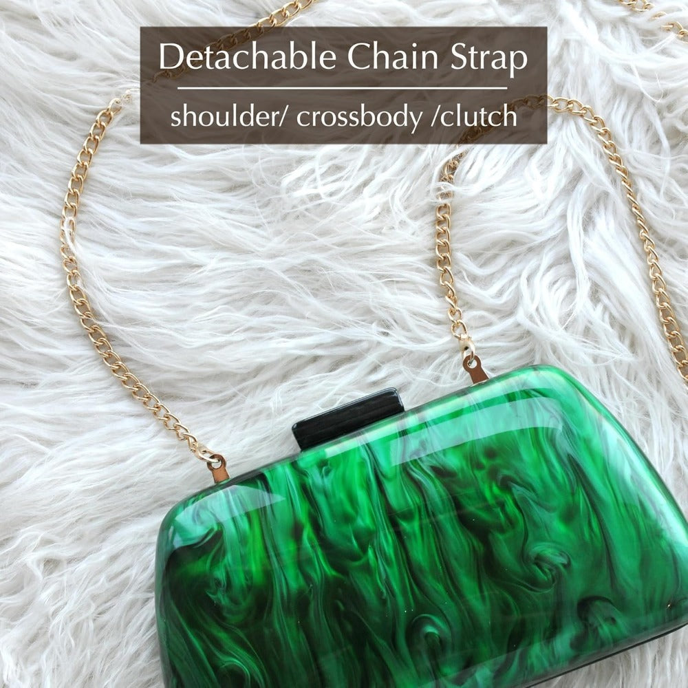Acrylic Evening Clutch Bag