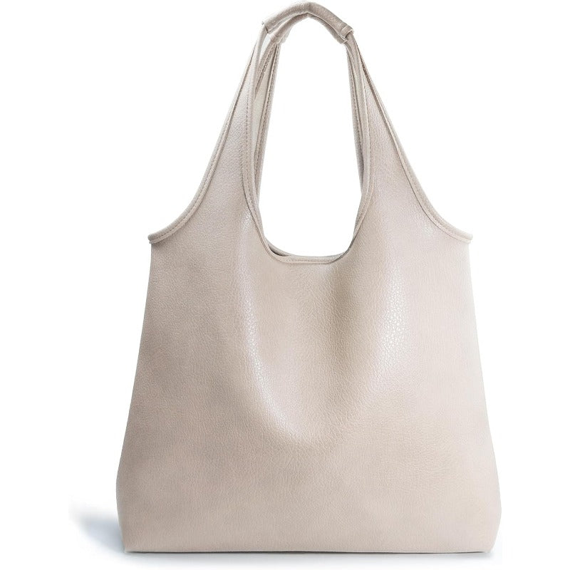 Women's Hobo Bag Soft Vegan Leather Tote