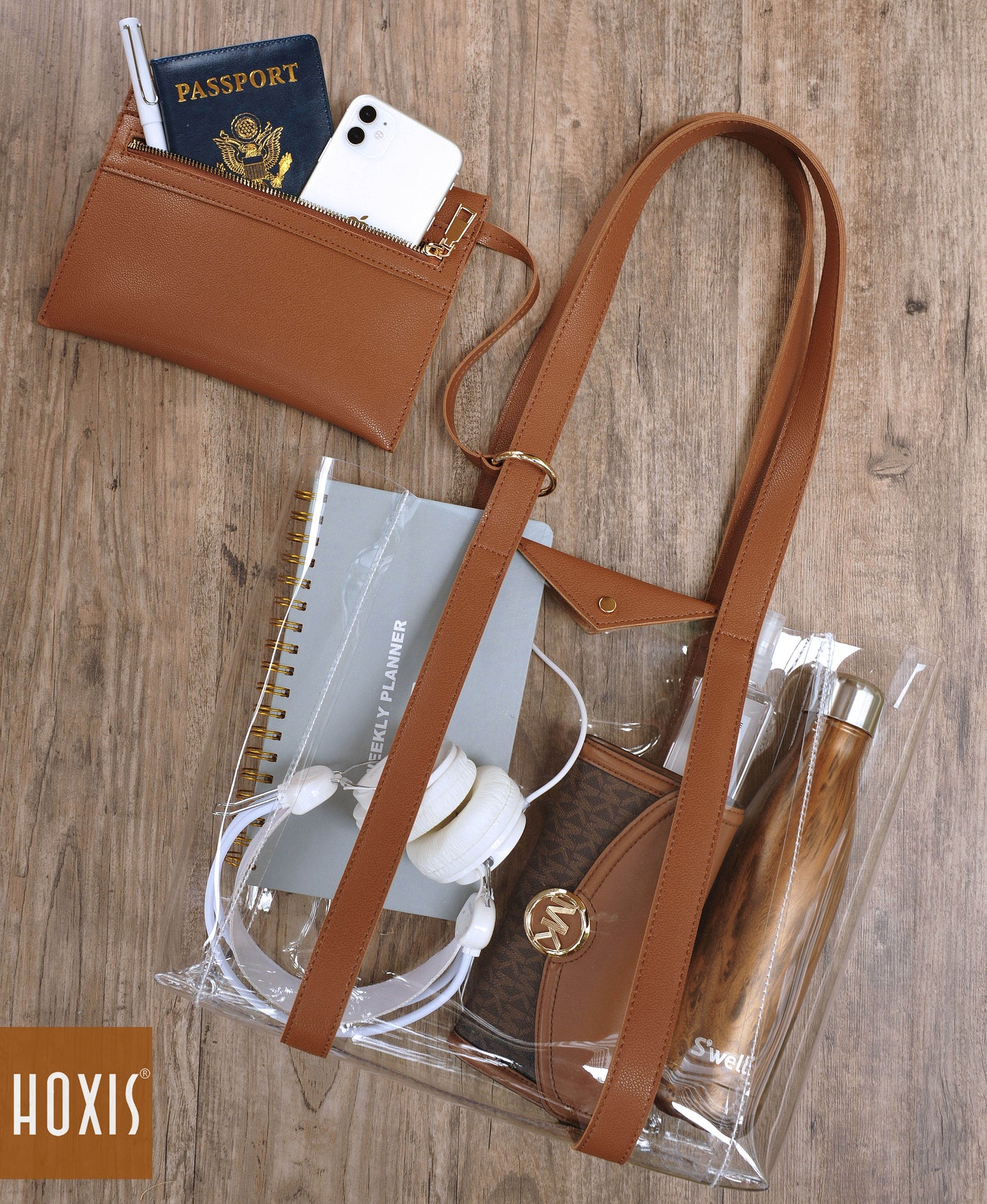 Clear Tote with Pouch