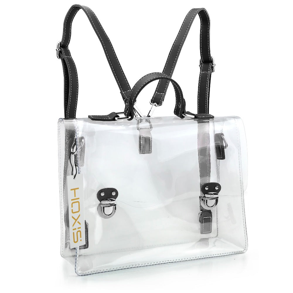 Clear PVC School Backpack