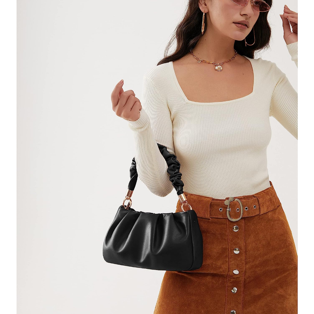 Cloud Pouch Bag Women Shoulder Handbag