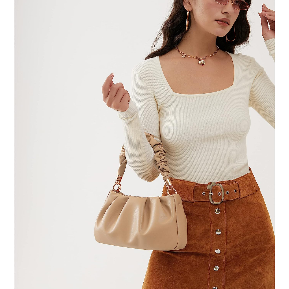 Cloud Pouch Bag Women Shoulder Handbag