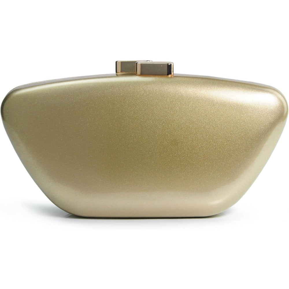 Glossy Patent Leather Evening Clutch Bag