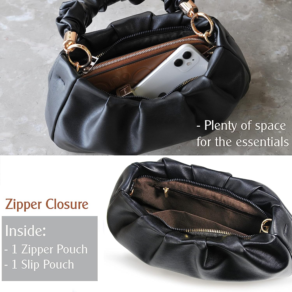 Cloud Pouch Bag Women Shoulder Handbag