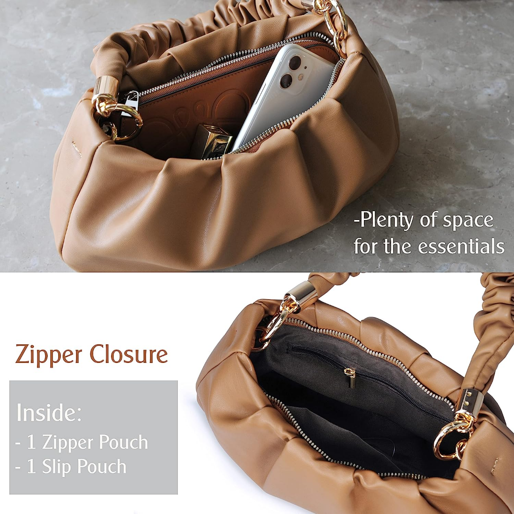 Cloud Pouch Bag Women Shoulder Handbag
