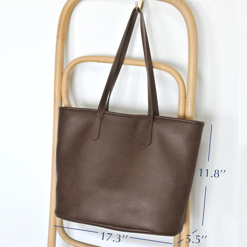 Soft Vegan Leather Handbag