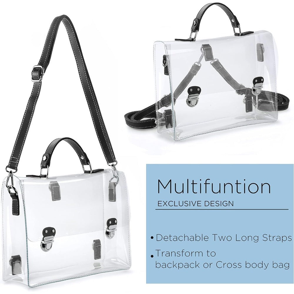 Clear PVC School Backpack