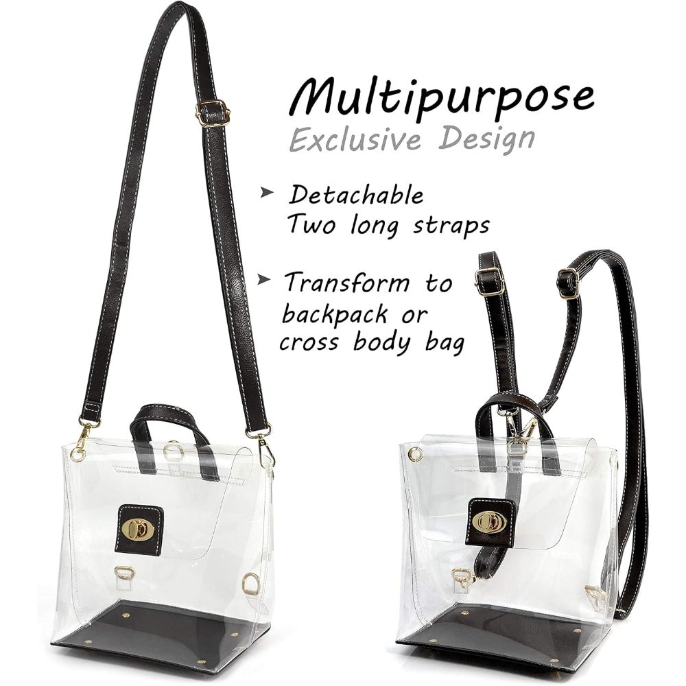 Multifunction Clear Backpack