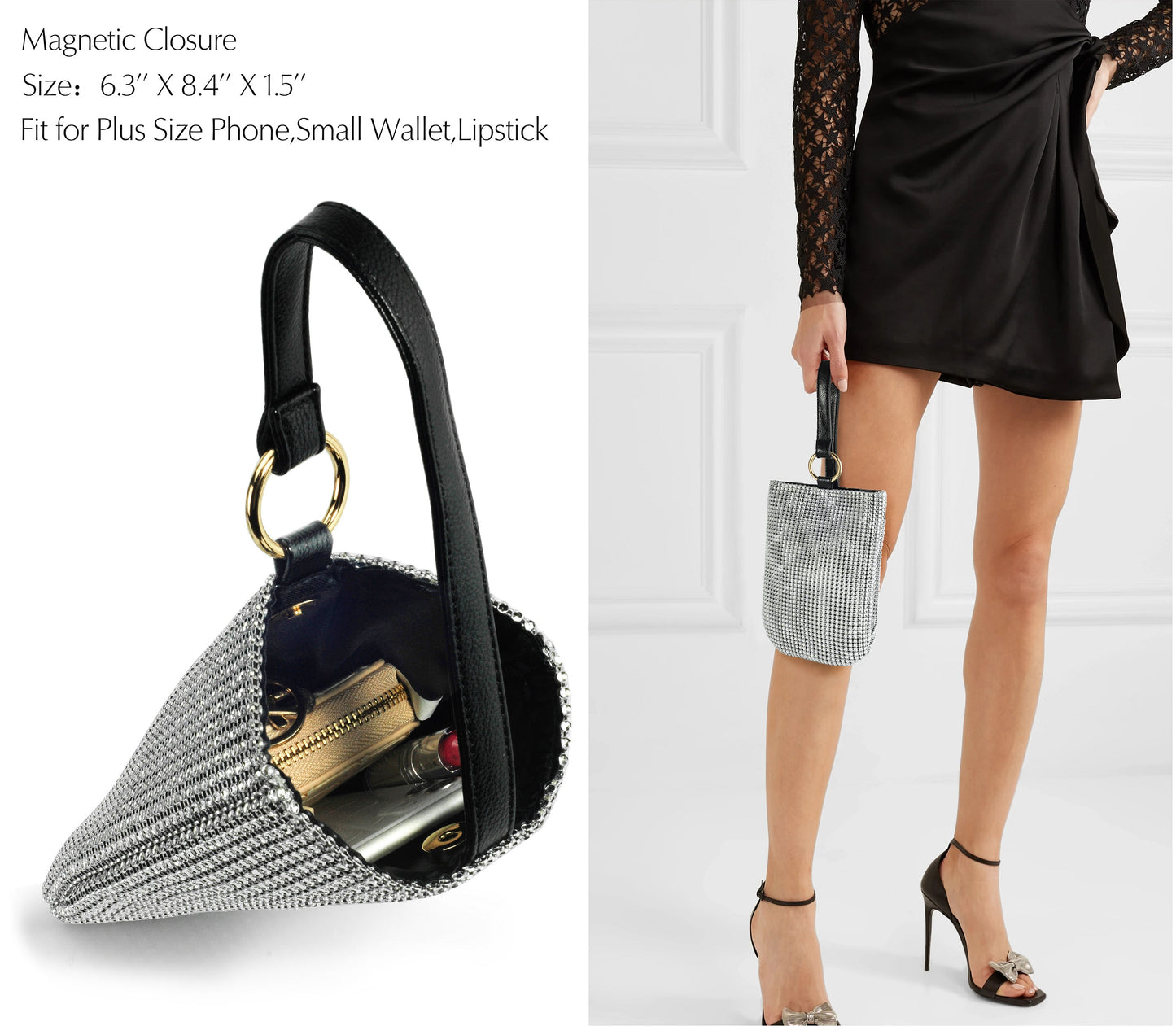 Glitter Evening Handbag