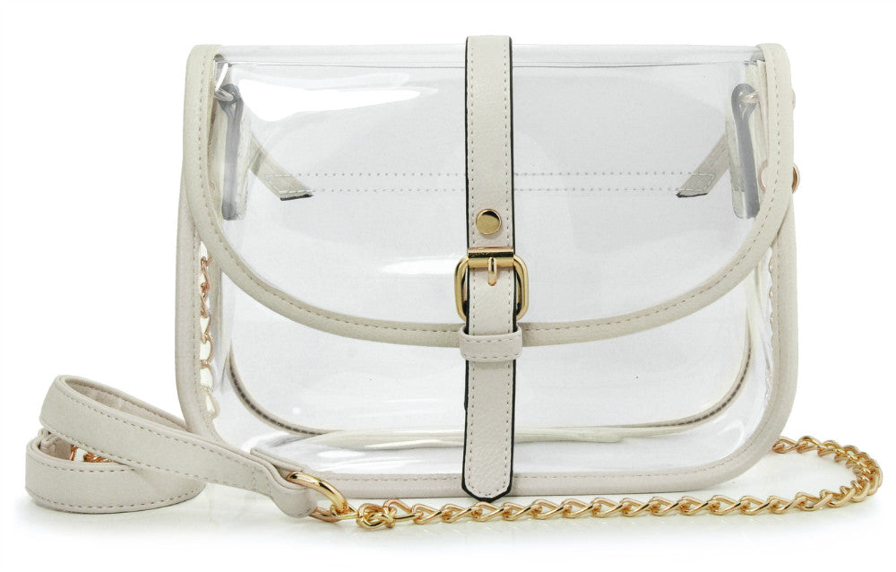 Clear Saddle CrossBody