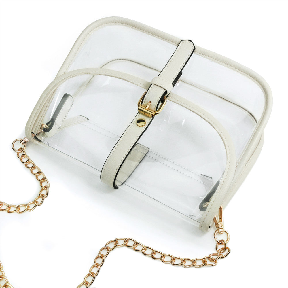 Clear Saddle CrossBody