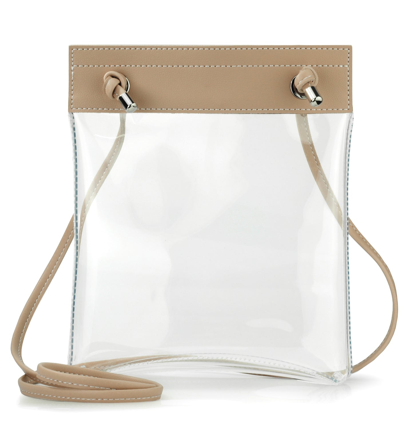 Clear Flat Crossbody