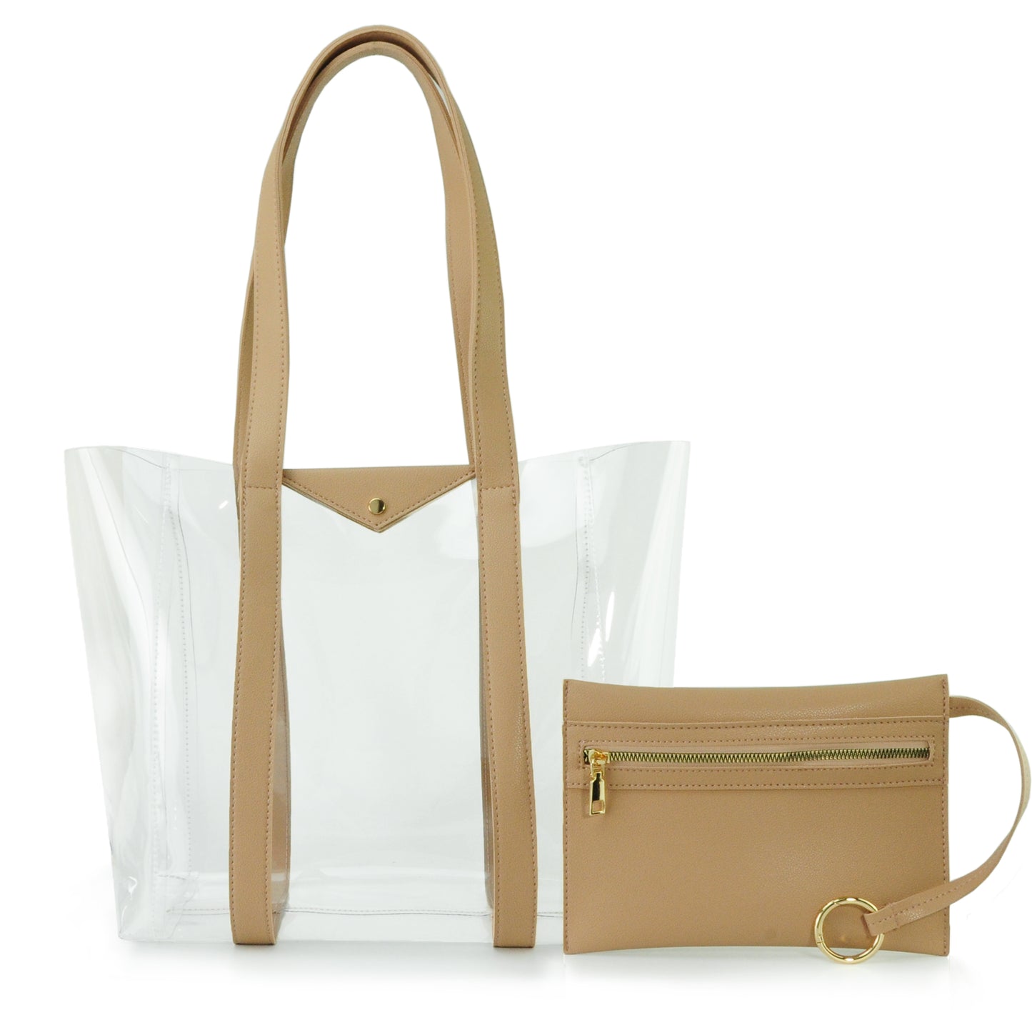 Clear Tote with Pouch