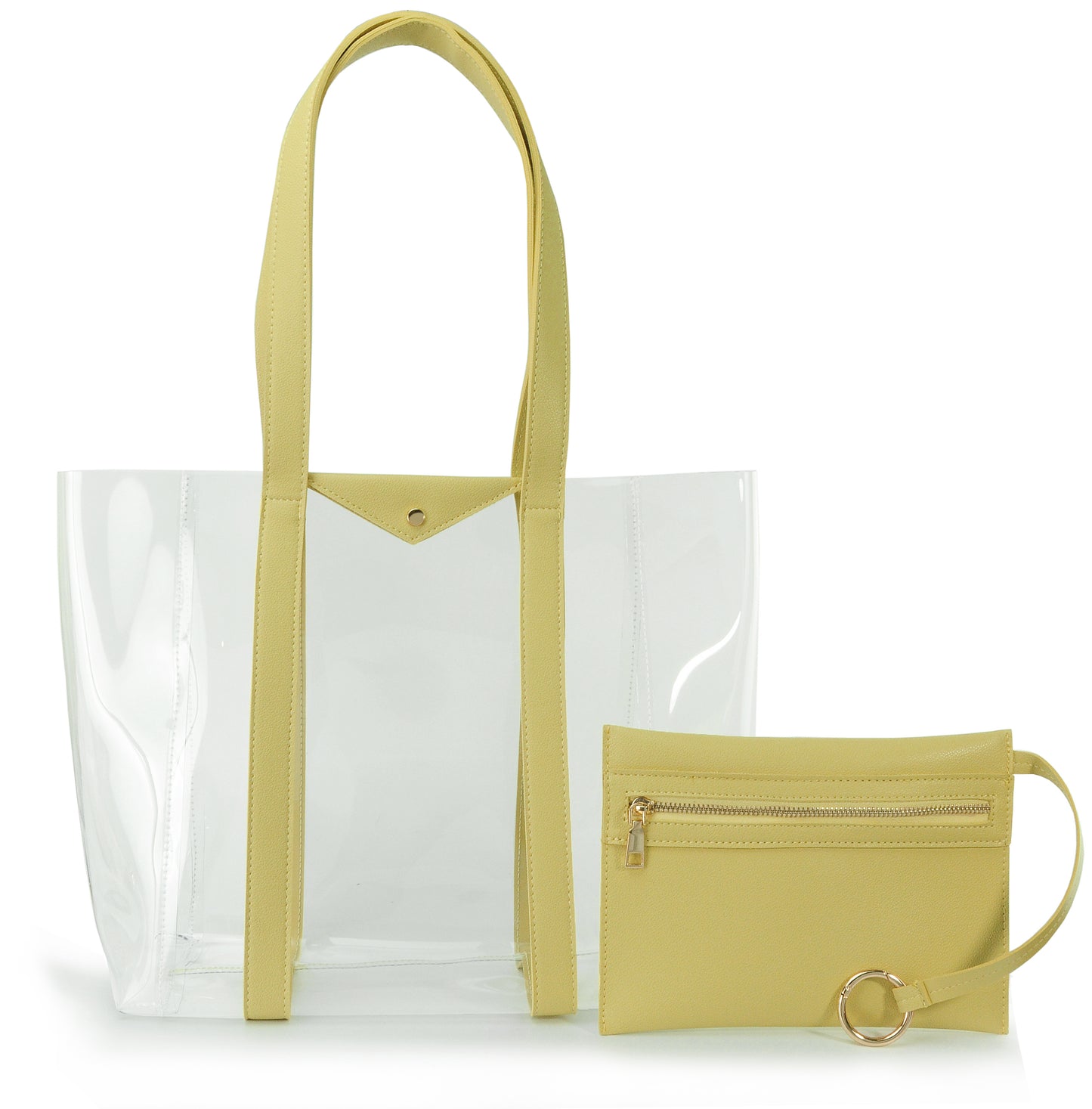 Clear Tote with Pouch