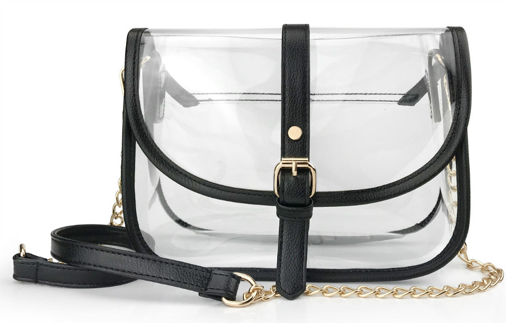 Clear Saddle CrossBody
