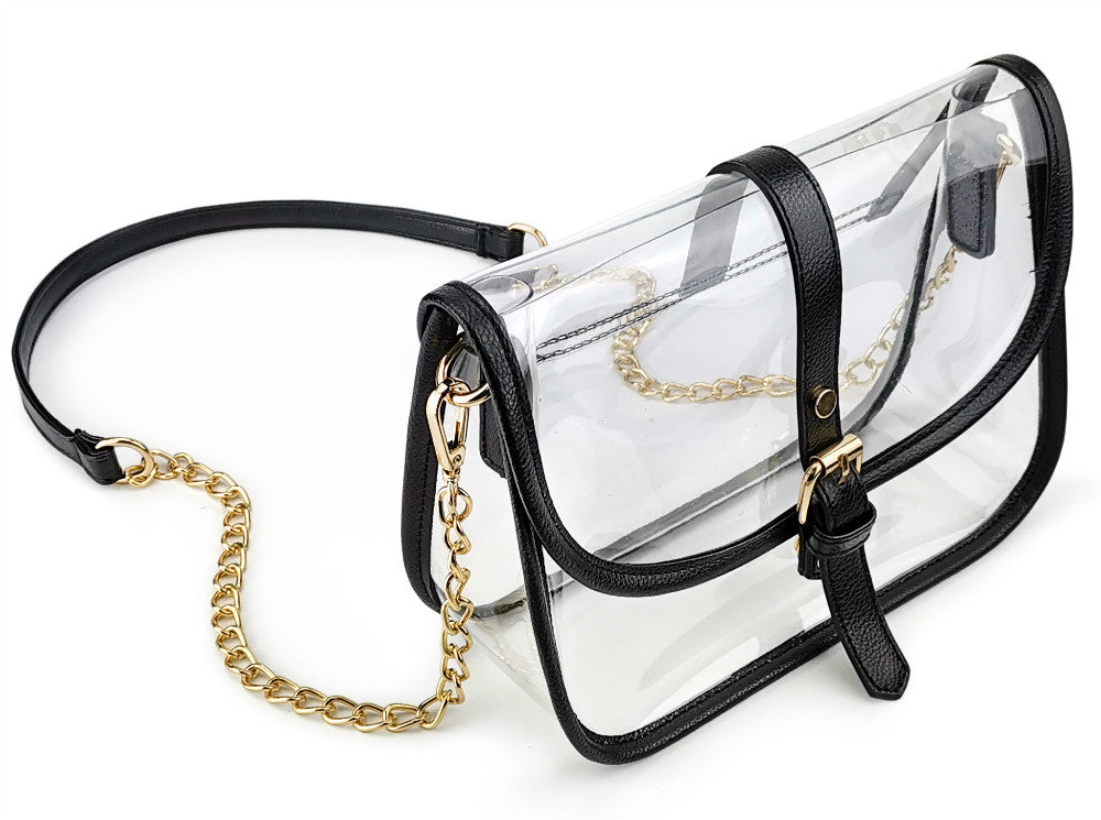 Clear Saddle CrossBody