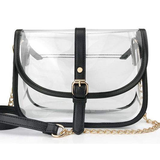 Clear Saddle CrossBody